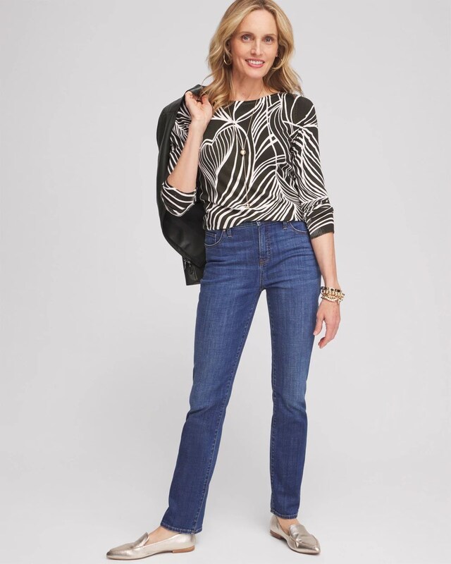 Leaf Long Sleeve Pullover Sweater - image 2